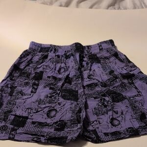 Zumiez Purple and Black Shorts